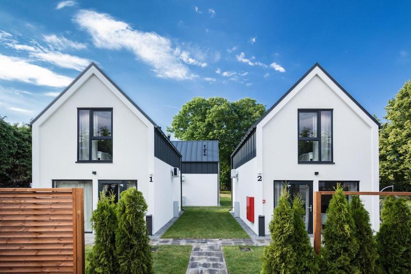 Domki Villa Hoff Resort Trzęsacz Kültér fotó