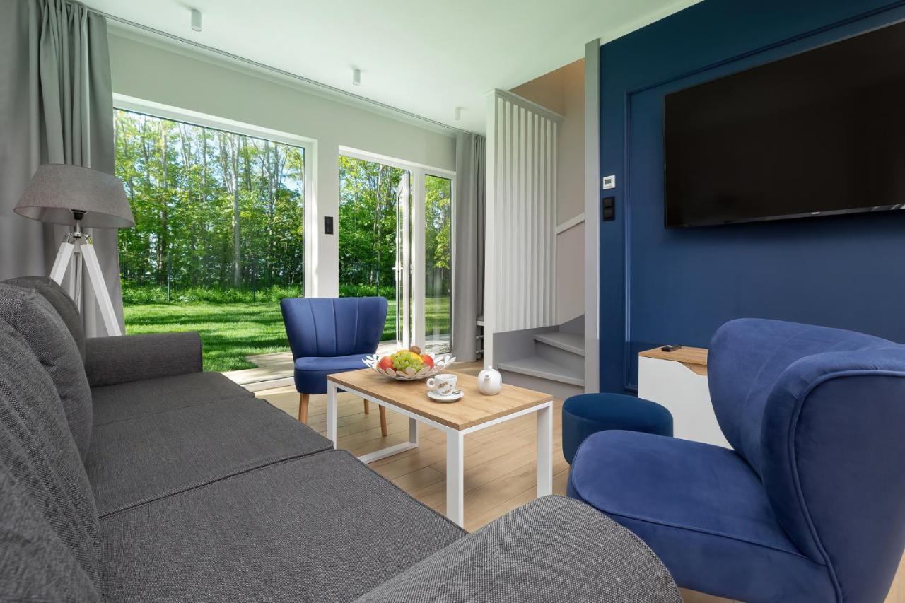 Domki Villa Hoff Resort Trzęsacz Kültér fotó
