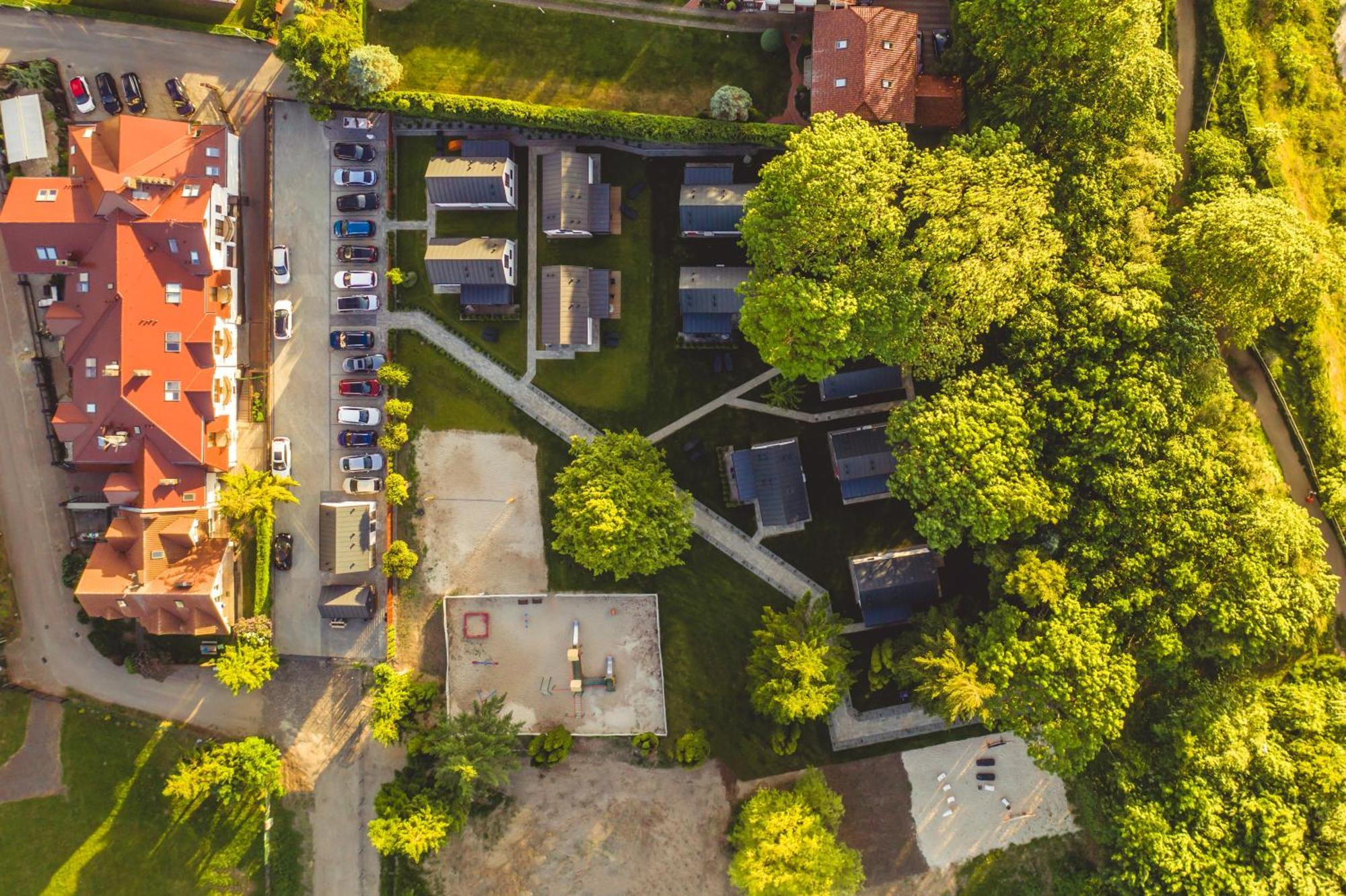 Domki Villa Hoff Resort Trzęsacz Kültér fotó